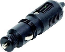 Picture of Blue Sea Systems 1010-BSS 12V Accessory Plug with LED Indicator and 10A Fuse
