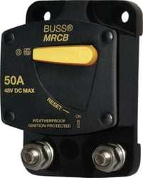 Picture of Blue Sea Systems 7141BSS 187 Series Surface Mount Circuit Breaker 70 Amp
