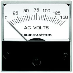 Picture of Blue Sea Systems 8244-BSS AC Voltmeter 0-150V Analog Panel Mount