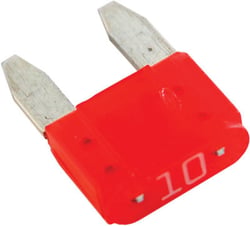 Picture of Blue Sea Systems 5271BSS ATM Mini Blade Fuse 10 Amp Red 2 Pack