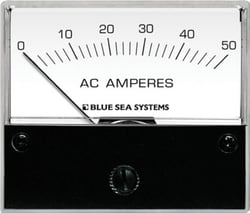 Picture of Blue Sea Systems 9630-BSS AC Ammeter 0-50A with Coil