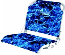 Picture of Millennium Outdoors B-100-MLN B-Series Folding Boat Seat Mossy Oak Marlin 400 lb
