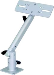 Picture of Millennium Outdoors MM-001-00 Single Marine Monitor Mount Silver Adjustable