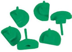 Picture of Leland V85006-00006 Halkey-Roberts Inflator Replacement Green Indicator Pins 6-Pack