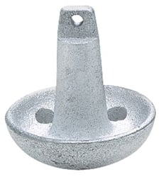 Picture of Seachoice 41280 Mushroom Anchor 8 lbs Aluminum Painted