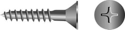 Picture of Seachoice SC3497 Phillips Flat Head Wood Screw #6 x 1 Inch Stainless Steel