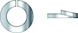 Picture of Seachoice RP-SC1420CH Chrome Plated Stainless Steel Flat Washer 1/4 Inch