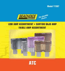 Picture of Seachoice SC11387 Low Amp ATC Glass Fuse Assortment 5-Pack