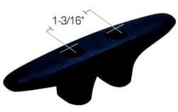 Picture of Seachoice 30800 Nylon Cleat 4-1/2 Inch Black