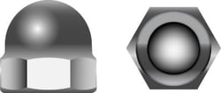 Picture of Seachoice RP-MP1360SC 1/4-20 Stainless Steel Cap Nut (2-Pack)