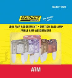 Picture of Seachoice SC11429 Low Amp ATM Glass Fuse Assortment - 5 Pack