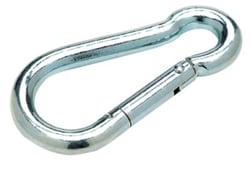 Picture of Seachoice 50-36821 Safety Spring Hook Zinc Plated 5/16 Inch