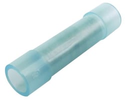 Picture of Seachoice 50-67941 Blue Nylon Butt Connectors 16-14 AWG (25-Pack)