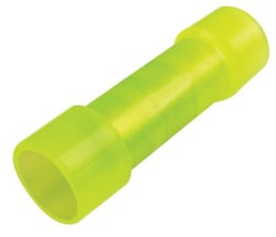 Picture of Seachoice 50-67991 Nylon Butt Connectors 12-10 AWG Yellow 100-Pack