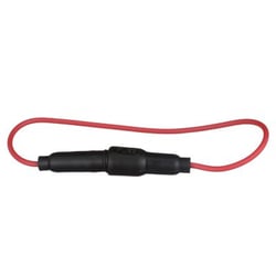 Picture of Seachoice 12731 Waterproof Inline Fuse Holder with 10 Amp Fuse