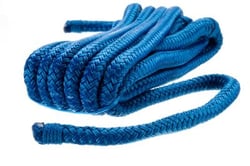 Picture of Seachoice 40931 Double-Braid Nylon Fender Line 3/8" x 6' Blue Pair