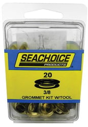 Picture of Seachoice RP-BP9703SC Grommet Kit with Installation Tool - 3/8 Inch, 20 Sets