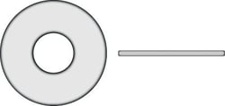 Picture of Seachoice RP-MP2982SC Nylon Flat Washer 5/16 Inch