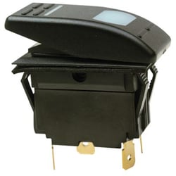 Picture of Seachoice 50-10981 Illuminated Rocker Switch with White LED Indicator