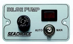 Picture of Seachoice 19391 Lighted 3-Way Bilge Pump Control Switch