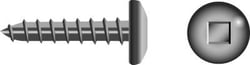 Picture of Seachoice RP-SC5211 Square Drive Pan Head Sheet Metal Screws #10 x 1-1/2" Stainless Steel