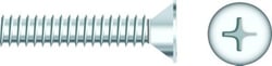 Picture of Seachoice RP-SC780CH Chrome Plated Stainless Steel Phillips Flat Head Machine Screw 1/4-20 x 1-1/2"