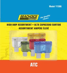 Picture of Seachoice SC11386 High Amp ATC Glass Fuse Assortment 5-Pack