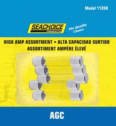 Picture of Seachoice SC11358 High Amp AGC Glass Fuse Assortment 25-Piece
