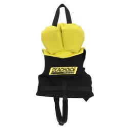 Picture of Seachoice 86570 Neoprene Multi-Sport Infant PFD Life Vest Yellow/Black Type II