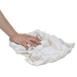 Picture of Seachoice 7423-01-12-SC Recycled White Fleece Wiping Cloths 1 Lb Bag
