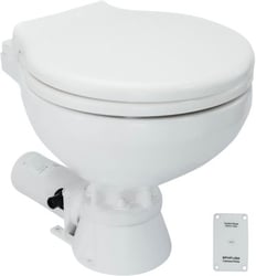 Picture of Seachoice 80-47435-01SC Compact Electric Marine Toilet with Macerator Pump