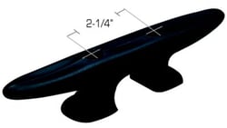 Picture of Seachoice 30840 8-Inch Nylon Boat Cleat Black