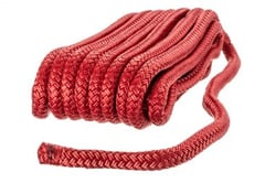 Picture of Seachoice 39751 Double-Braid Nylon Dock Line 1/2" x 20' Red with Eye Splice