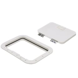 Picture of Seachoice 39131 White Hinged Hatch 7x11 Inch Marine Access Hatch