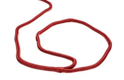 Picture of Seachoice 39731 Double-Braid Nylon Dock Line 3/8" x 20' Red with Eye Splice