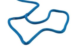 Picture of Seachoice 40281 Double-Braid Nylon Dock Line 3/8" x 20' Blue with Eye Splice