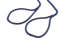 Picture of Seachoice 40881 Double-Braid Nylon Fender Line 1/4" x 6 Ft Navy Blue Pair