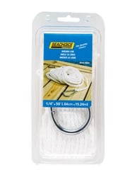 Picture of Seachoice 40201 Anchor Line 1/4 Inch x 50 Ft Hollow Braid Polypropylene Rope with Spring Hook