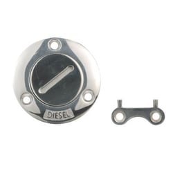 Picture of Seachoice 32261 Stainless Steel Diesel Deck Fill with Cap 1.5 Inch