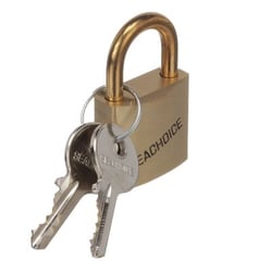 Picture of Seachoice 37201 Solid Brass Padlock 1.25 Inch Marine Grade with 2 Keys