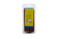Picture of Seachoice 39951 Double-Braid Nylon Dock Line 1/2" x 15' Burgundy with Eye Splice