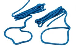 Picture of Seachoice 40831 Double-Braid Nylon Fender Line 1/4" x 6 ft Blue Pair