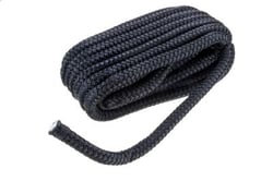 Picture of Seachoice 40381 Double-Braid Nylon Dock Line 1/2" x 25' with Eye Splice Black