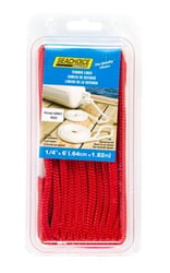 Picture of Seachoice 40841 Double-Braid Nylon Fender Line 1/4" x 6' Red Pair