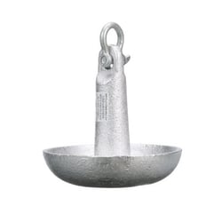 Picture of Seachoice 41300 Mushroom Anchor 10 lbs Cast Iron Aluminum-Painted