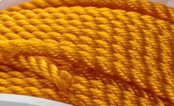 Picture of Seachoice 50-42720 Twisted Braid Polypropylene Rope 3/8" x 600 ft Yellow