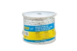 Picture of Seachoice 47721 3-Strand Twisted Nylon Anchor Line 3/8 in x 150 ft White/Blue