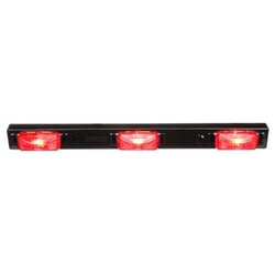 Picture of Seachoice MCL83RKSCH Waterproof LED Trailer Light Bar 3-Light Red 15.94 Inch
