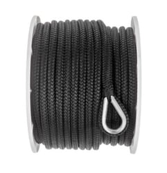 Picture of Seachoice 42281 Double Braid Nylon Anchor Line 1/2" x 150' Black