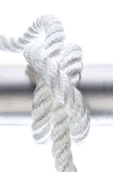 Picture of Seachoice 42551 3-Strand Twisted Nylon Dock Line 1/2 Inch x 15 Feet White